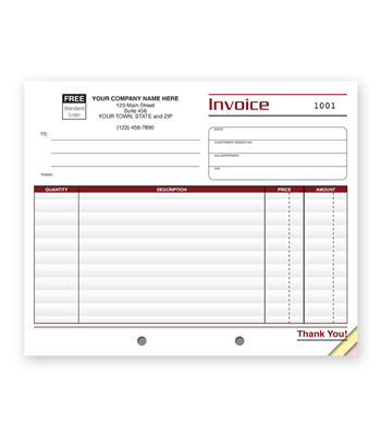 Compact Business Invoice